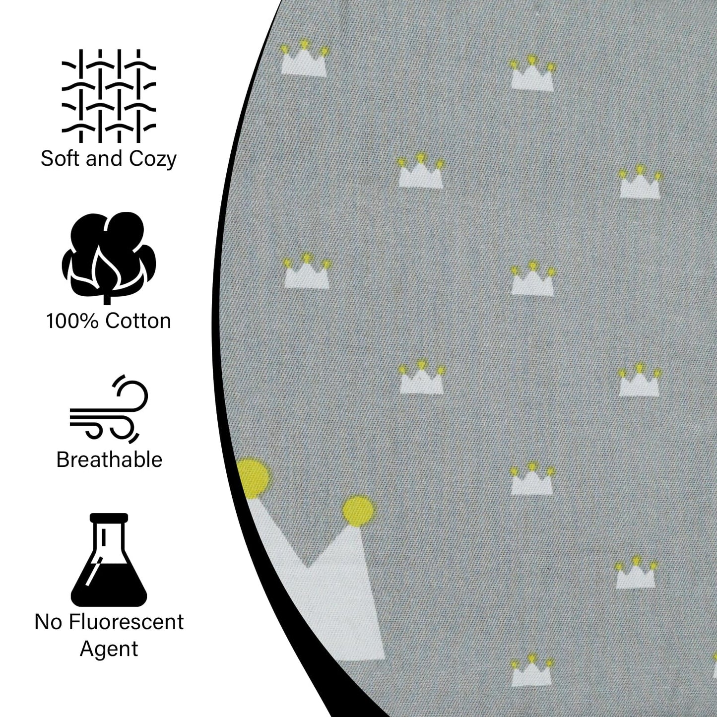 Cuxfls Baby Strap Cover For Children, 2 Pcs Infant Car Seat Belt Cover Pad, Neck Pad Protector For Kids Newborn Toddlers (Grey C