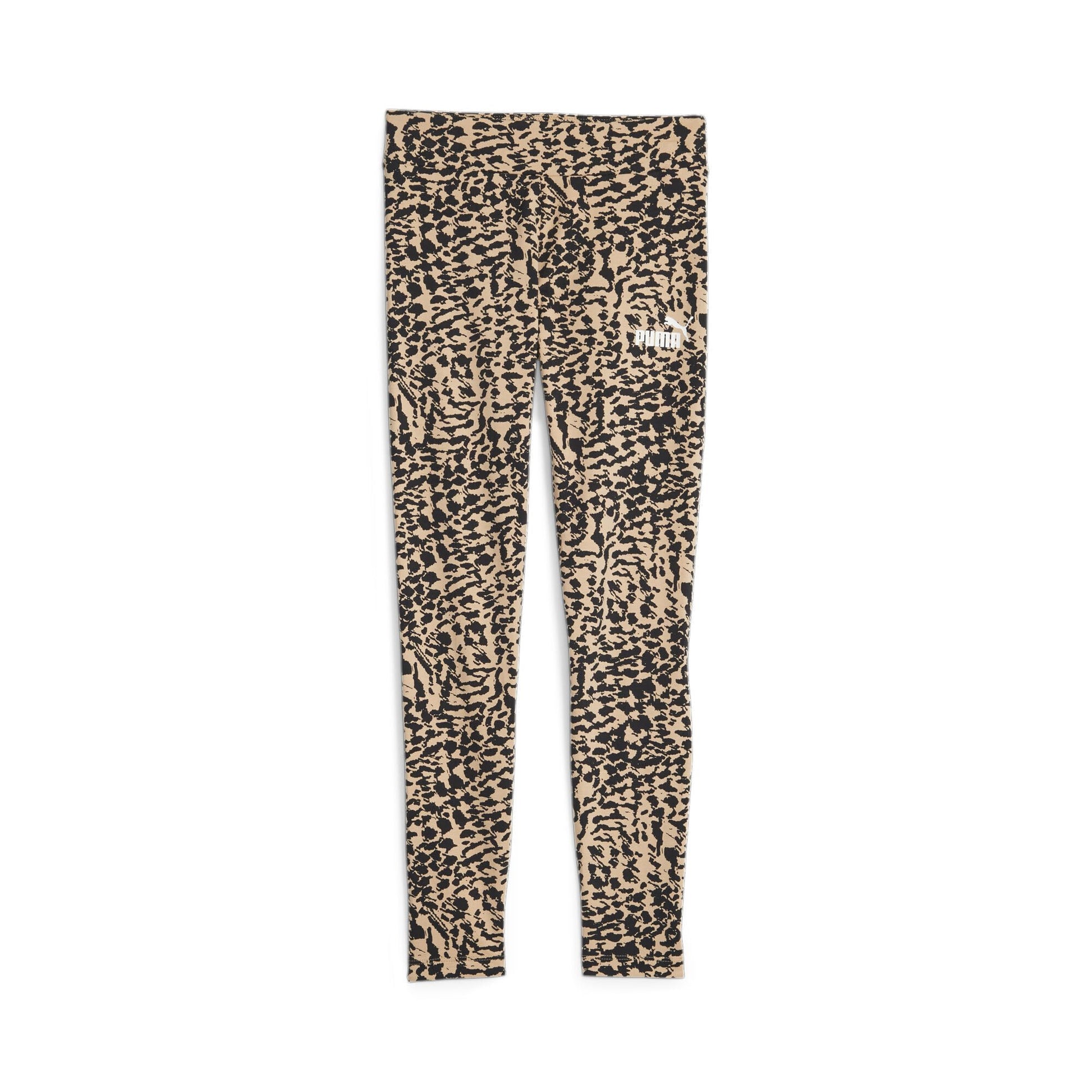PUMA Girls ESS+ ANIMAL AOP Leggings, Sand Dune, 176 (67642184)
