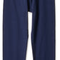 max Girls Regular Fit Mid Rise Solid 3/4th Length Leggings_S23ELG11NAVY_1314Y Navy