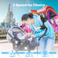 Grandfast Portable Misting Stroller Fan, 4000Mah Battery Powered With 360 Pivot, Personal Mister Fan With Flexible Tripods For C