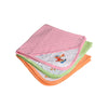 CATCUB Ultra Soft Cotton Baby Hooded Towel Combo  Pack of 3 (Green II Orange II Pink)