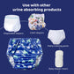 BISENKID Plastic Diaper Covers for Plastic Pants Good Elastic Rubber Swim Diaper Cover for Plastic Underwear for Toddlers Plasti
