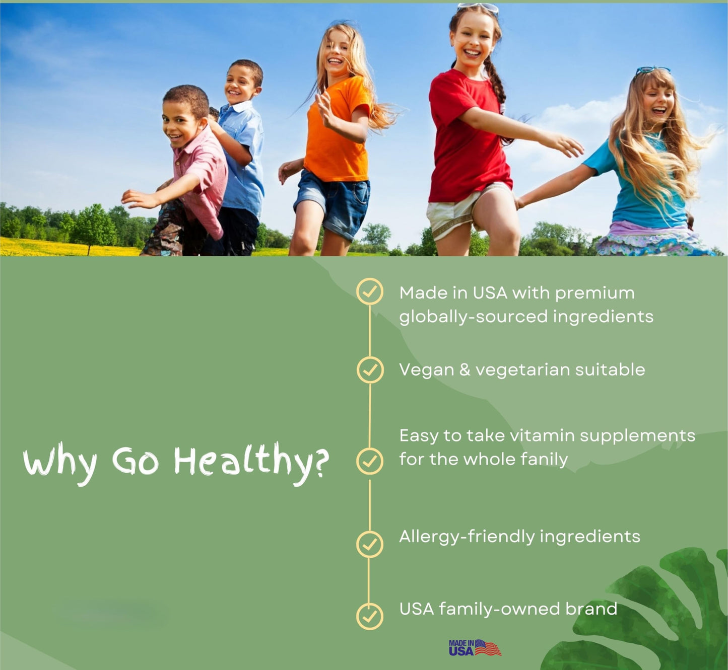 Go Healthy Vitamin D3 K2 (Mk-7) All-Trans Drops For Kids - Easy-To-Absorb Vegan D Liquid, Children'S Growth & Immune Support, Gl