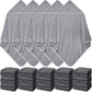 5 Pcs Baby Bath Towel and 15 Count Baby Washcloths Sets, Hooded Baby Towels for Newborns Infants and Toddlers Soft Coral Fleece 