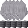 5 Pcs Baby Bath Towel and 15 Count Baby Washcloths Sets, Hooded Baby Towels for Newborns Infants and Toddlers Soft Coral Fleece 