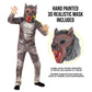Boys Werewolf Deluxe Costume For Kids Quality Childs Wolf Dress Up, Werewolf, Med (48-53 Ins/122Cm-134Cm)