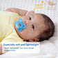 Mam Comfort Baby Pacifier, 100% Lightweight Silicone Pink/Purple/Blue (4 Count)