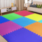 Easyhome Multicolor Diamond Play Mat For Kids, Baby Interlocking Play Mat For Crawling And Playing  Protective Interlocking Til
