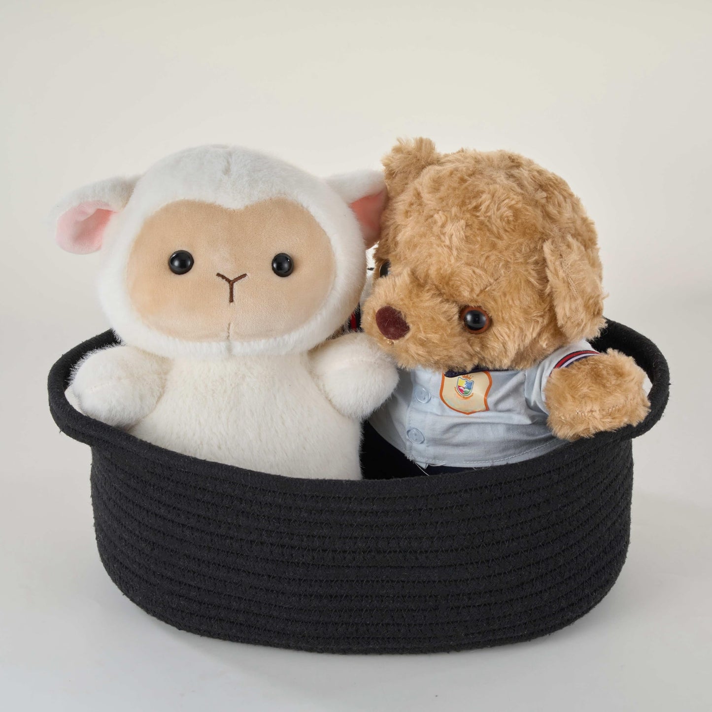 Gift Basket With Wrap Bag & Ribbon - Empty Small Woven Basket (12'X8'X5'), Cute Decorative Storage For Baby Showers, Toys, Mo