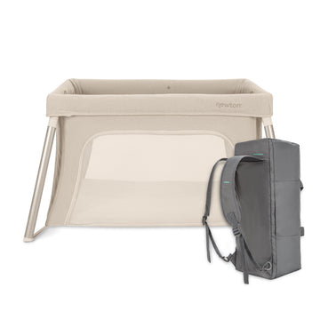 Newton Baby Compact Travel Crib & Play Yard | Breathable & Washable Mattress, Foldable Carry-On Size, Backpack Straps, Newton Ba