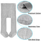 Baby Girl Tights Non Slip Baby Tights 12-24 Months Girl Warm Cotton Leggings Seamless Pantyhose Non-Skid Grip For Toddler 2 Pack