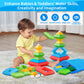 Hieoby Montessori Toys for 1 2 3 4 Year Old Boys Girls Toddlers Preschool Learning Activities 30Pcs Building Blocks Stacking Edu