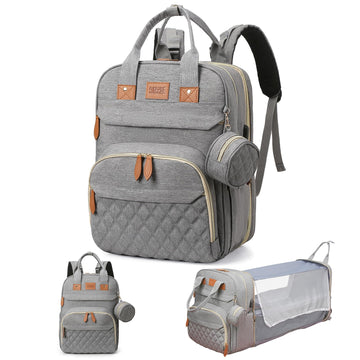 Macleria Baby Diaper Bag Backpack, Large Baby Diaper Bags for Boys Girls, Baby Bag with USB Charging Port, Multifunction Waterpr