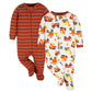 Gerber Baby Boys 2-Pack Sleep N Play Amber 6-9 Months
