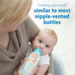 Dr. Brown'S Natural Flow Anti-Colic Options+ Narrow Sippy Bottle Starter Kit,8Oz/250Ml,With Level 3 Medium-Fast Flow Nipple And