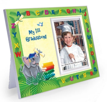 Prek Graduation Kindergarten Preschool Graduation Picture Frame | Colorful And Fun | Holds 3.5 X 5 Photo | First Graduation Keep