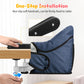 Hook On High Chair With Removable Dining Tray,Folding Portable Clip On Table High Chair,Baby Chair With Storage Bag For Indoor/O