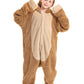 Atoz Onesie For Kids, Animal Pajamas Halloween Cosplay Costume For Girls Boys, Sloth 6-7Y