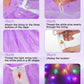 Phobby Princess Dress Up For Girls Aged 3 4 5 6, Light-Up Princess Cape & Skirt With Purse & Gloves, Girl Costume For Party Chri