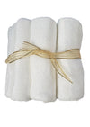Baby Washcloths, Made From 100% Viscose From Bamboo - Ultra Soft Absorbent Newborn Bath Face And Body Towels - Reusable Baby Wip