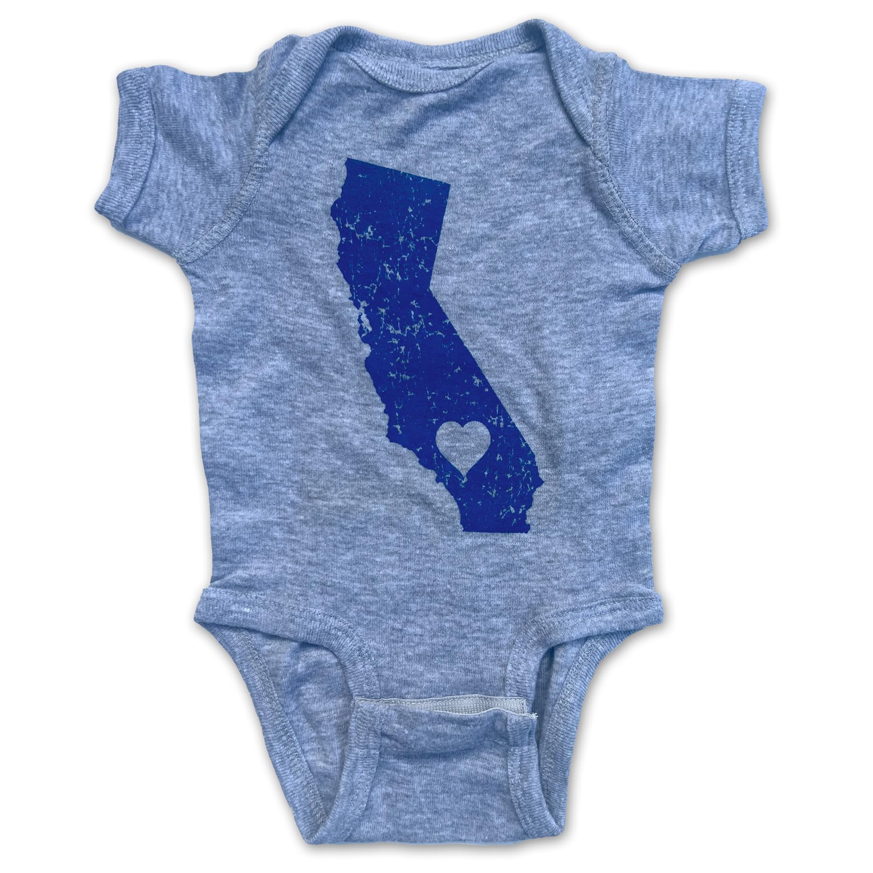 Sol Baby California Love Gray/Navy Bodysuit - Baby Boys Summer Bodysui – Cutebab WBBAPB00J952UGO