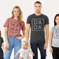 Teeny Fox Baby Bodysuit Letter Printed Family Cute Matching Outfits Couple Shirts
