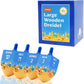 The Dreidel Company Extra Large Jerusalem Wood Dreidels, Let'S Play The Hanukkah Game, Instructions Included (4-Pack)