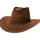 Brown Faux Suede Cowboy Hat - 1 Pc. - Perfect For Parties, Costume Events & Casual Wear