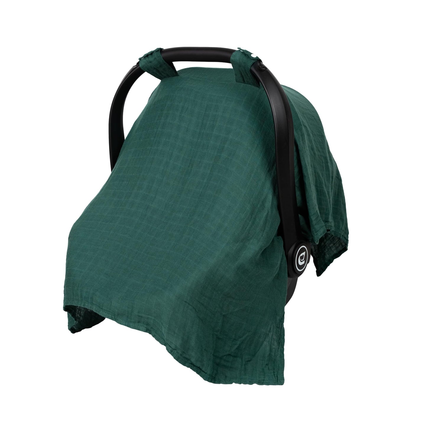 Meracorallo Muslin Baby Car Seat Cover, Lightweight Breathable Soft Infant Carrier Cover Carseat Canopy For Baby Boys And Girls,