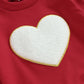 Eadrioss Valentines Baby Boy Girl Outfit Chenille Heart Crew Neck Sweatshirt Pullover Shirts Toddler Valentine'S Day Clothes
