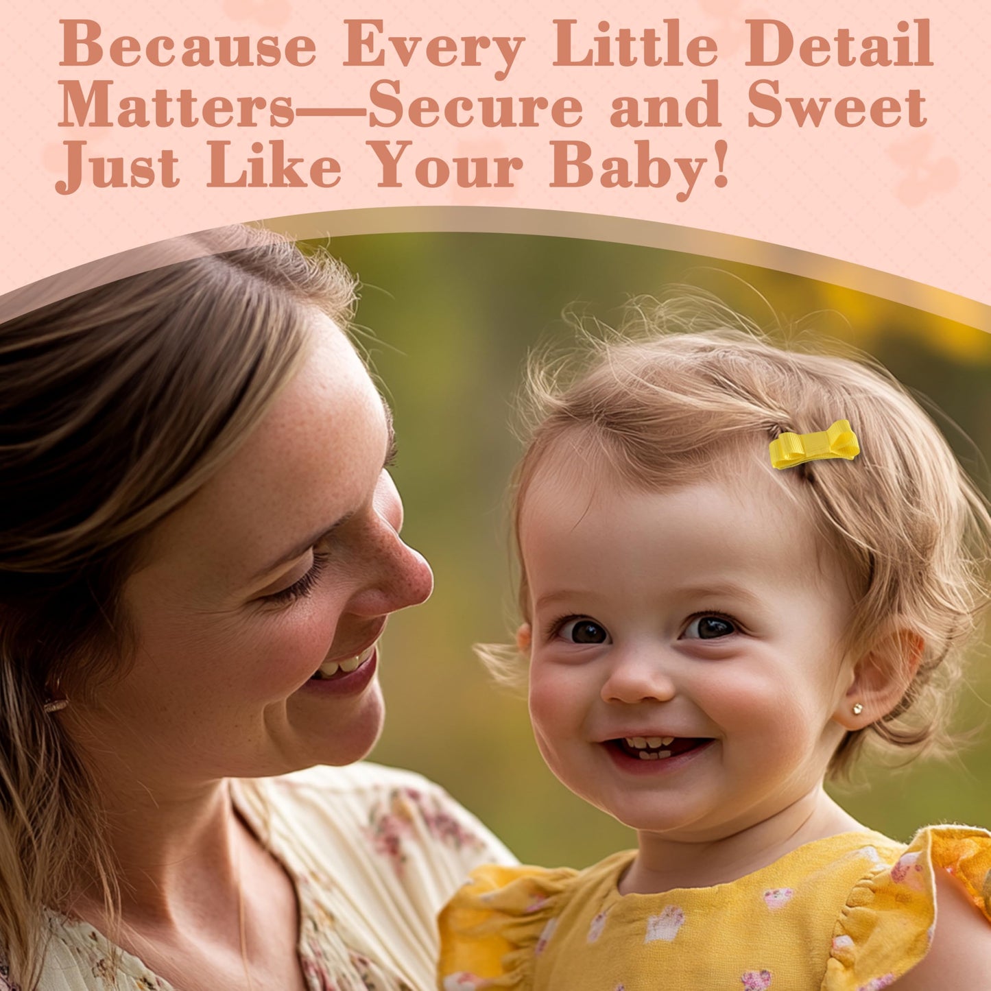 Ruyaa Tiny Small Hair Bows Snap Clips Baby Girls Fine Hair Baby Barrettes First Hair Bows For Newborn Infant Baby Hair Clips Fri