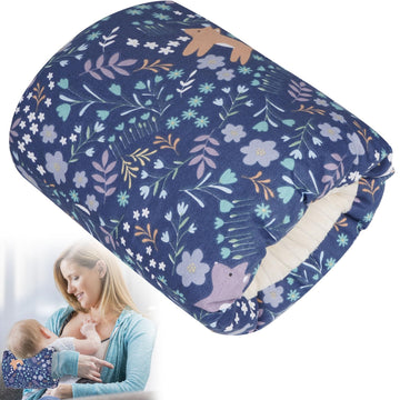 Baby Feeding Arm Pillow,Soft Cotton Bottle Nursing Arm Pillows for Newborn,Breastfeeding Pillows for More Support for Mom and Ba