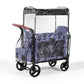 SeedFuture Raincover for W2 Stroller Wagon, Rain Cover Compatible with WONDERFOLD W2, Waterproof, Windproof, Protect from Dust a