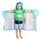 Franco Kids Bath And Beach Soft Cotton Terry Hooded Towel Wrap, 24' X 50', Paw Patrol Blue