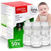 Playtex Baby Nurser Pre-Sterilized Disposable Drop-Ins Bottle Liners, Closer To Breastfeeding, 4 Oz, 50 Count