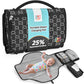 Portable Diaper Changing Pad - Changing Pad Portable with Wipes Pocket, Waterproof Diaper Changing Mat, Portable Changing Pad fo