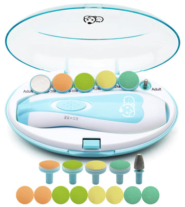 Baby Nail Trimmer 21 In 1, Usage Labeled Case & 13 Extra Replacement Tools, Royal Angels Baby Electric Nail File, Baby Nail Care