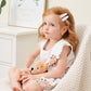 Doboi 40Pcs Toddler Hair Clips Baby Girl Hair Bows Clips Floral Print Non Slip Wrapped Snap Heart Shaped Hairpins Flower Clips F
