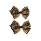 Baby Girls Leopard Bow hairpin girls leopard bow Hair Accessories for women.(FJ65-5)
