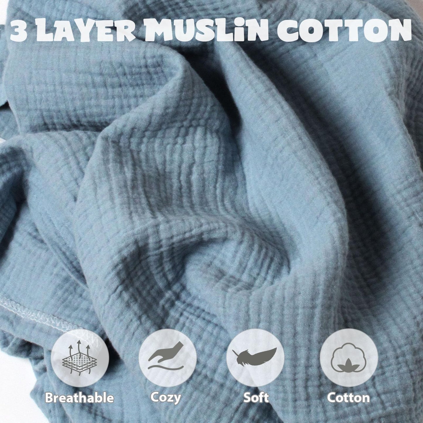 Muslin Car Seat Cover For Babies, Baby Carseat Cover For Boys Girls, Breathable Infant Car Seat Canopy, Multiuse Baby Carrier Co