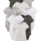 Carter'S Baby 8-Pack Short Sleeve Bodysuits, White/Grey, 3M
