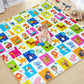 Baby Play Mat 79 '  71 ', Mergren Extra Large Foldable Foam Floor Play Mat For Babies Xpe Waterproof Crawling Mat, Anti-Slip,T
