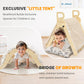 Bluewood Pikler Triangle Set With Cushion, 8-In-1 Climbing Toys For Toddlers, Montessori Philosophy Play Jungle Gym With Arch, R