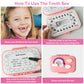 Iweener Baby Tooth Souvenir Box,Tooth Saver Tooth Container For,Lost Teeth,Teeth Storage Holder For Tooth,Fairytoothsaver,Preser