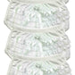 B-One Kids Baby Girls 100% Cotton Diaper Cover Bloomers 4 Pack (Size 5, White)