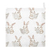 vvfelixl Baby Muslin Washcloths Bunny Reading Newspapers Baby Burp Cloths Cotton Babys Face Towel for Newborn Infants Boys Girls