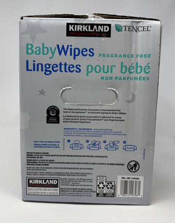 Kirkland Signature Baby Wipes 900 Count