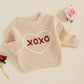 Amnnchya Toddler Infant Newborn Baby Boy Girl Sweater Homemade Rolls Knit Crewneck Pullover Sweatshirt Thanksgiving Outfit (Beig