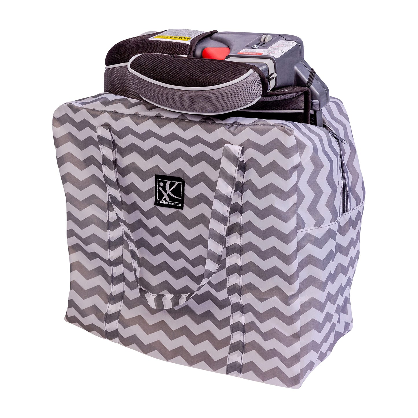 J.L. Childress Go-Go Travel Bag For Backless Booster Seats And Compact Strollers - Fits Gb Pockit And Babyzen Yoyo - Booster Sea