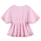 Gerber Baby Girl'S Standard Toddler Kaftan Swim Cover Up, Light Pink, 2T